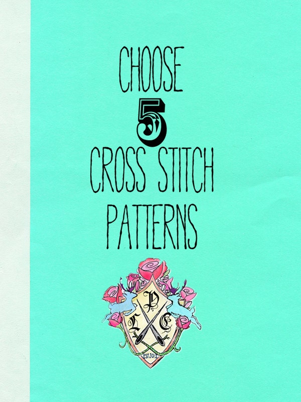 Special Offer - 5 Patterns.