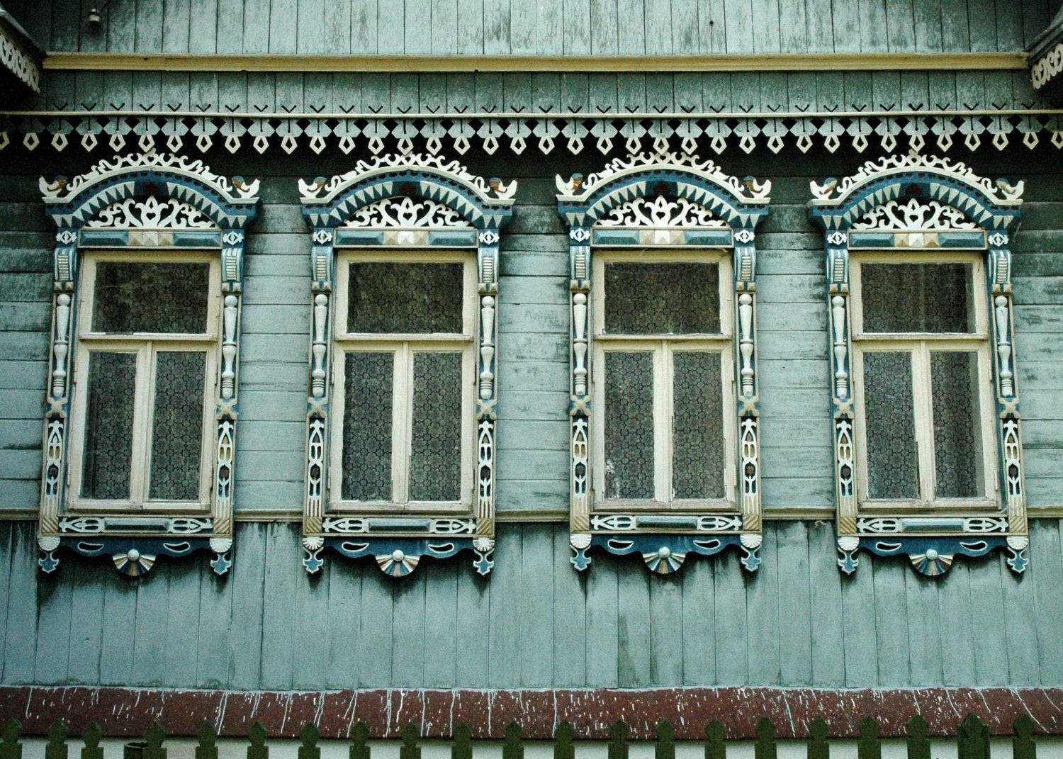 A russian dacha architecture