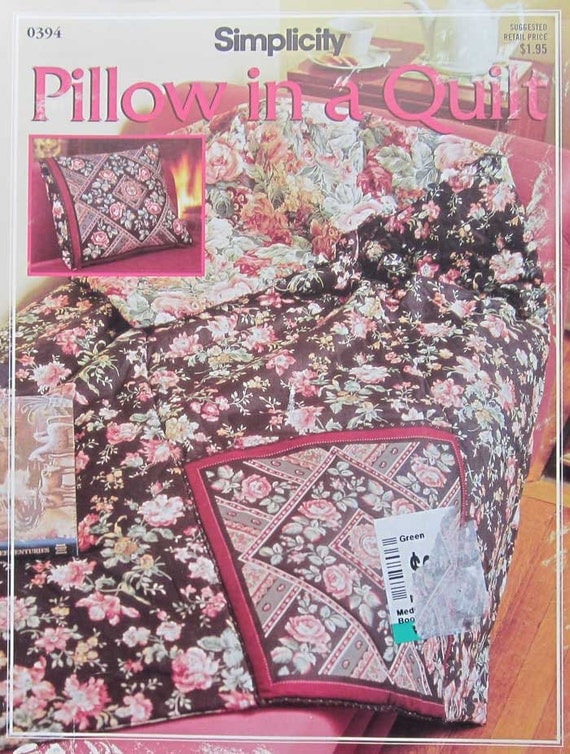 Simplicity Pillow in a Quilt Quillow Pattern by TheHowlingHag