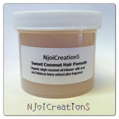 Items similar to Sweet Coconut Hair PomadeAn All Natural Hair Grease
