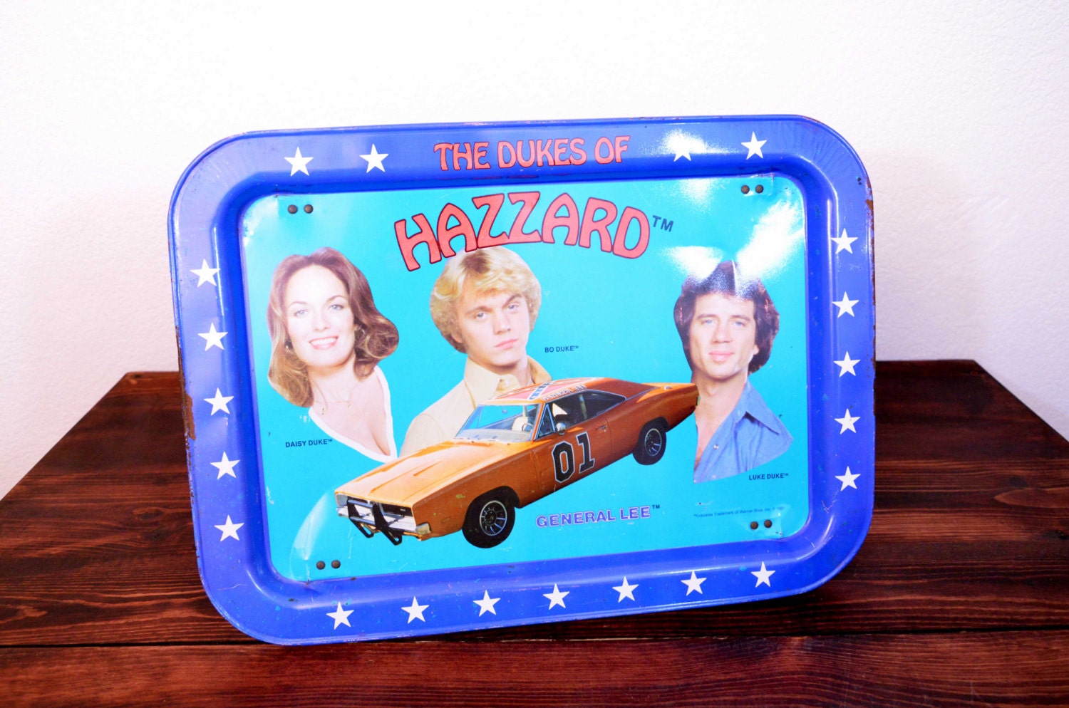 Vintage 1981 Dukes of Hazzard TV Tray