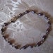 SALE - Dainty Black fresh water pearl bracelet