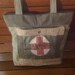 Khaki Bag, Camouflage, Upcycled Bag, MASH Collectors, Travel, Market, Diaper, Multi Purpose Bag