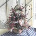 Primitive Patriotic 15" Kitchen Tree with Handpainted RWB Salt Dough Stars