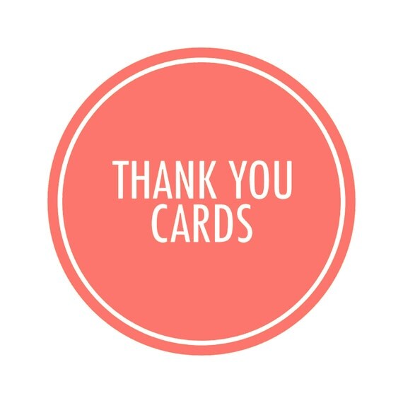Custom Thank You Cards Il_570xn