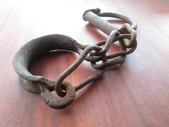 RESERVED DONNA Century slave shackles 18 by VillaMaria9 on Etsy