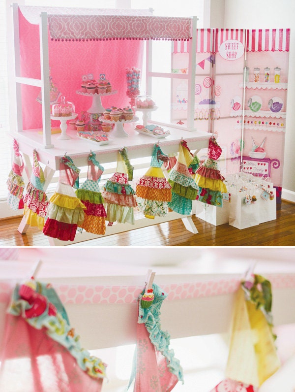 CUPCAKE Birthday Party, Baking Party, Pink and Turquoise PRINTABLE Collection - As Seen on Hostess with the Mostess Il_570xn