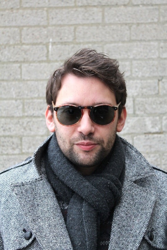 Vintage 60s Round Sunglasses by on Etsy