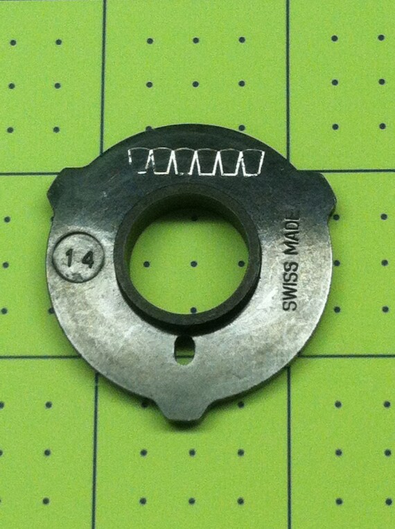 Elna Sewing Machine Stitch Cam Disc 14 by