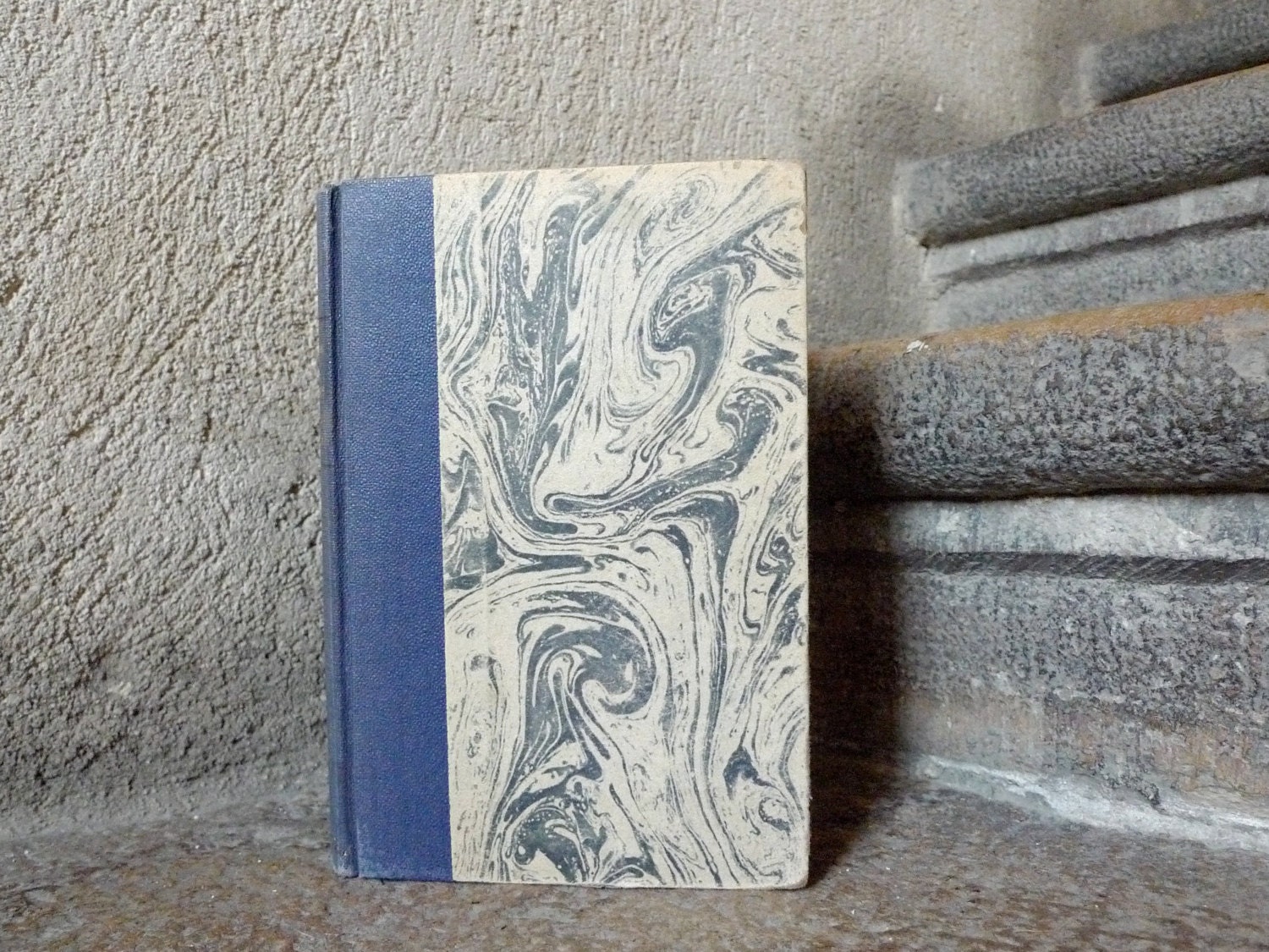 Artist Journal, Vintage Sketchbook, Upcycled Notebook, Mixed Paper Journal, French Vintage Book