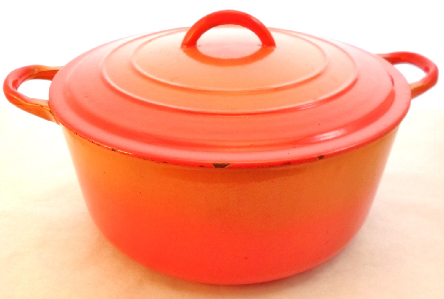 Vintage Le Creuset France Flame Orange by DebscountryVintage