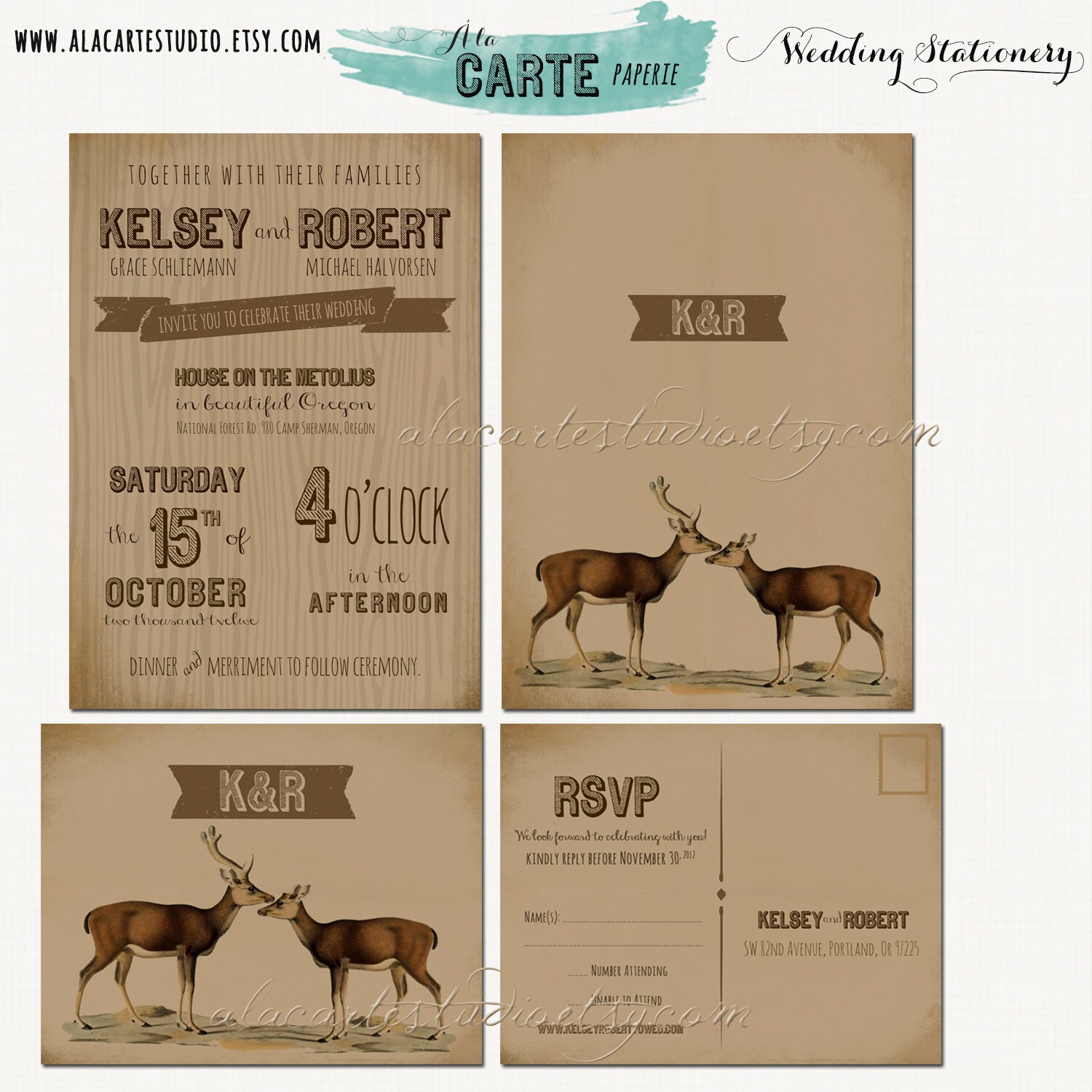 Stag and doe invitations free