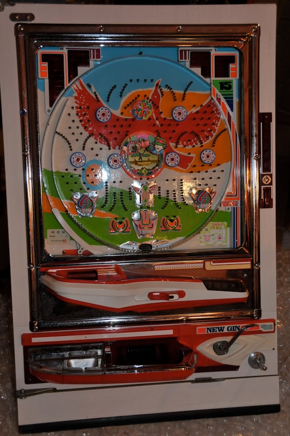 Vintage Japanese New Gin Pachinko Machine From A By Smyrnatown