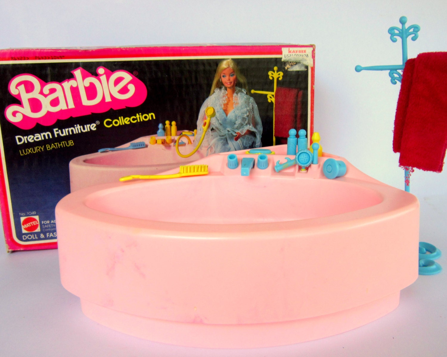 Vintage 1970s Barbie Luxury Bathtub W By Twinkleberrytoys On Etsy