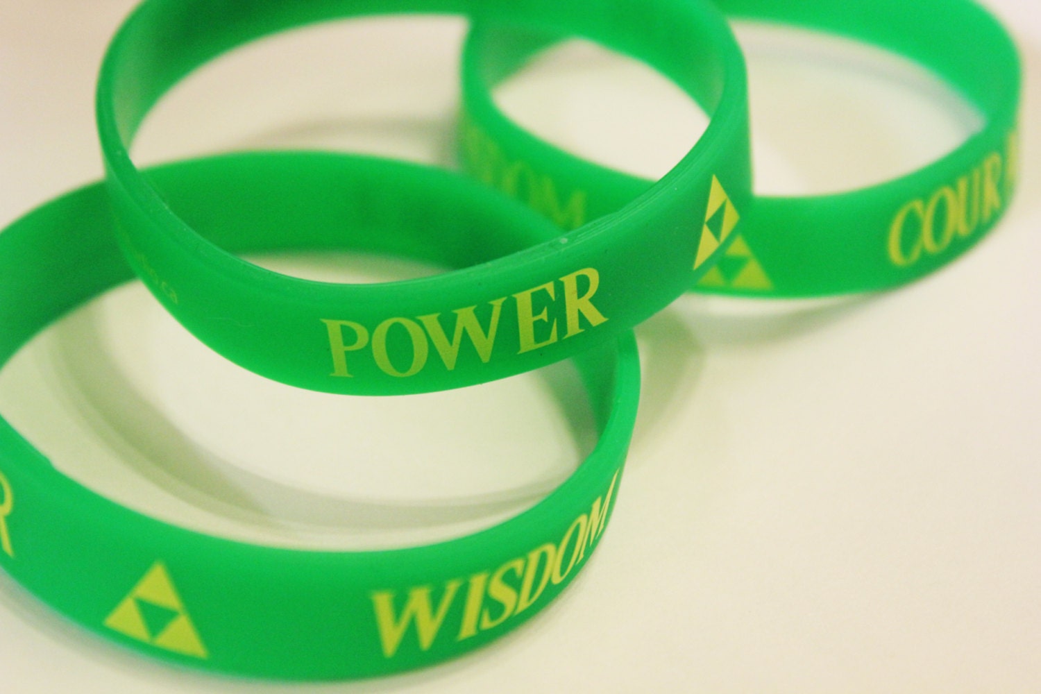 Triforce jelly bracelet