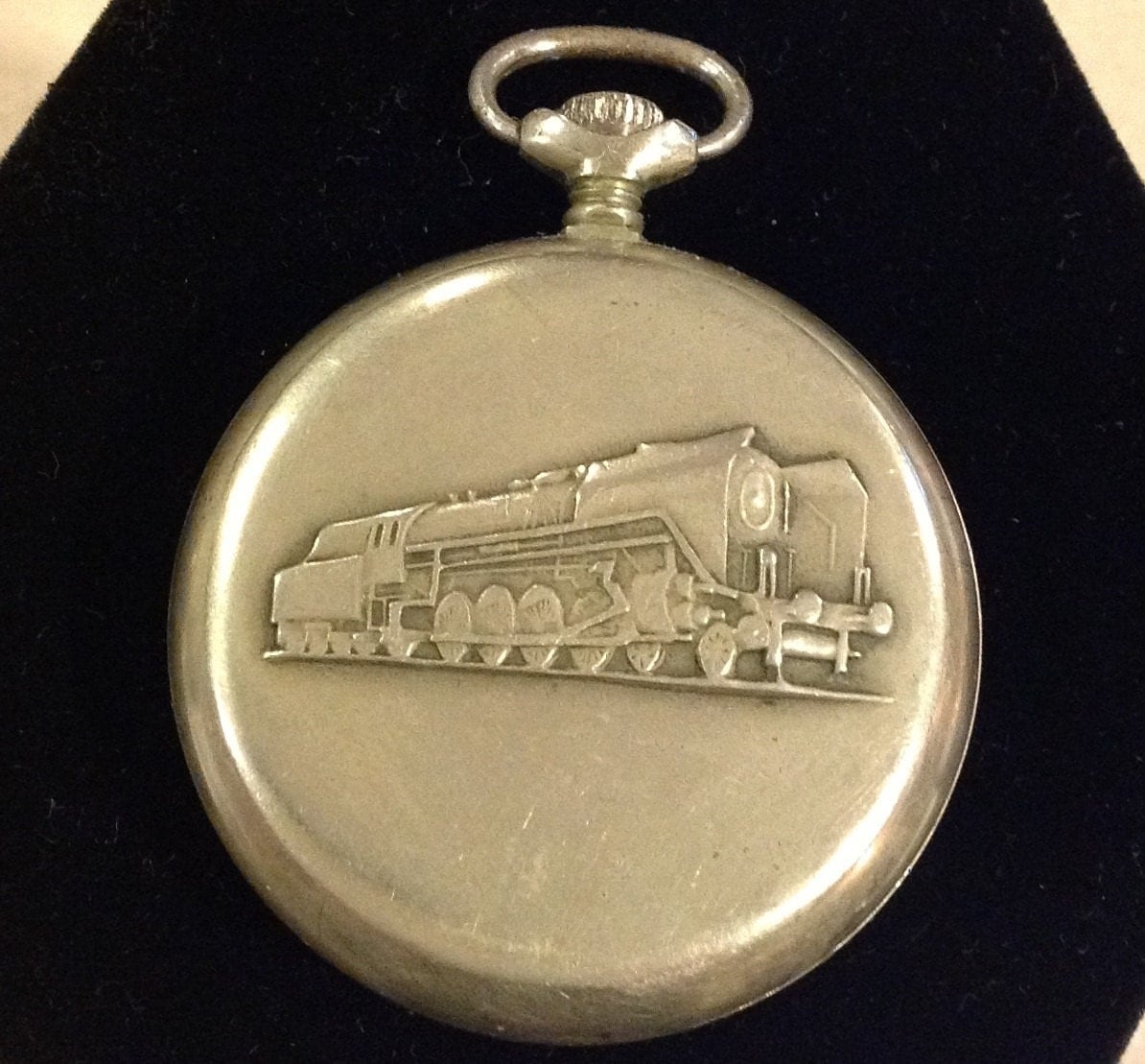 Vintage Railroad Pocket Watch 1930s by VintageLoveAntiques