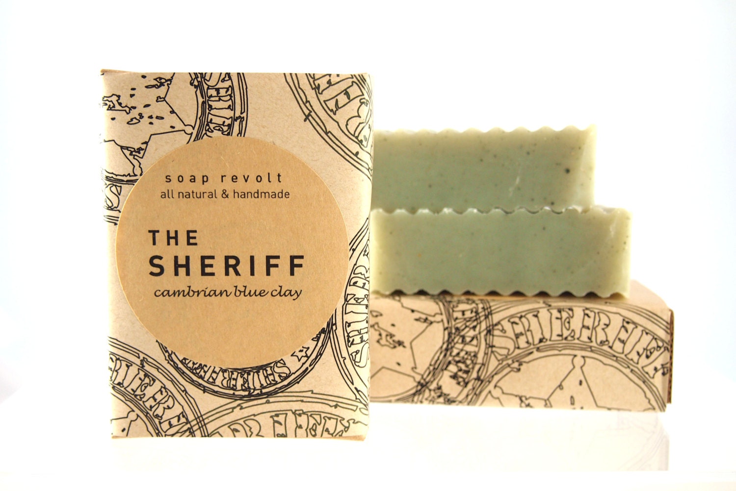 Soap for Men All Natural Manly Soap The by SoapRevoltNaturals