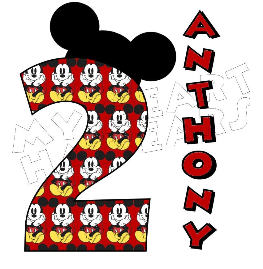 etsy mickey mouse clipart - photo #15