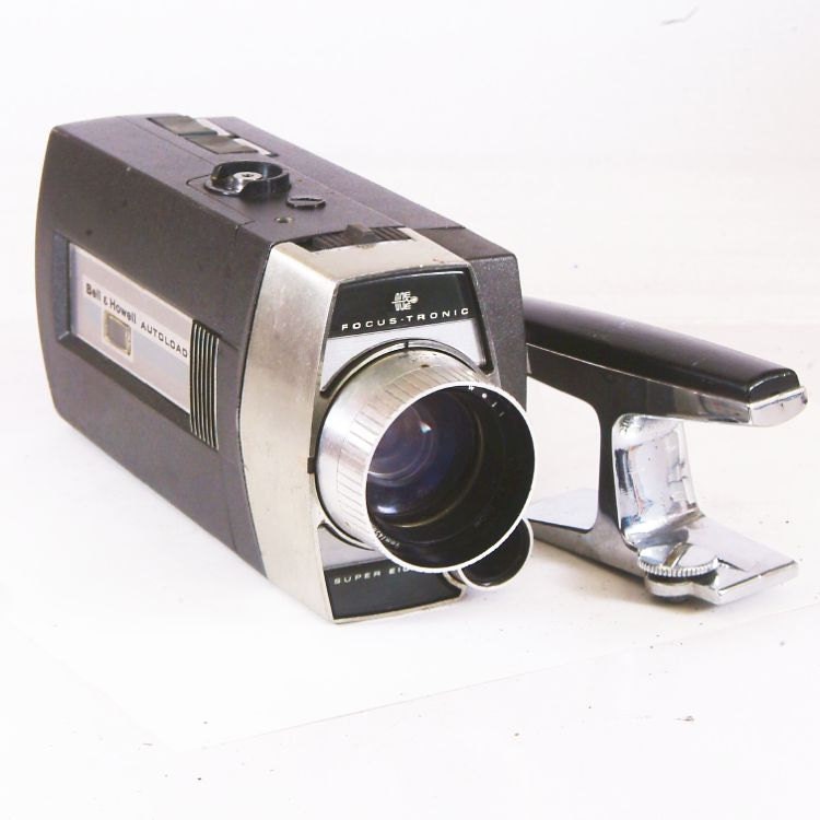 Vintage Bell and Howell Focus Tronic Super 8 Camera by BrassLens