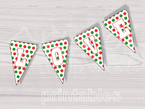 Printable flag with letter for personalized garlang, bunting bunner, party decoration DIY alphabet pennant Instant Download Il_570xn