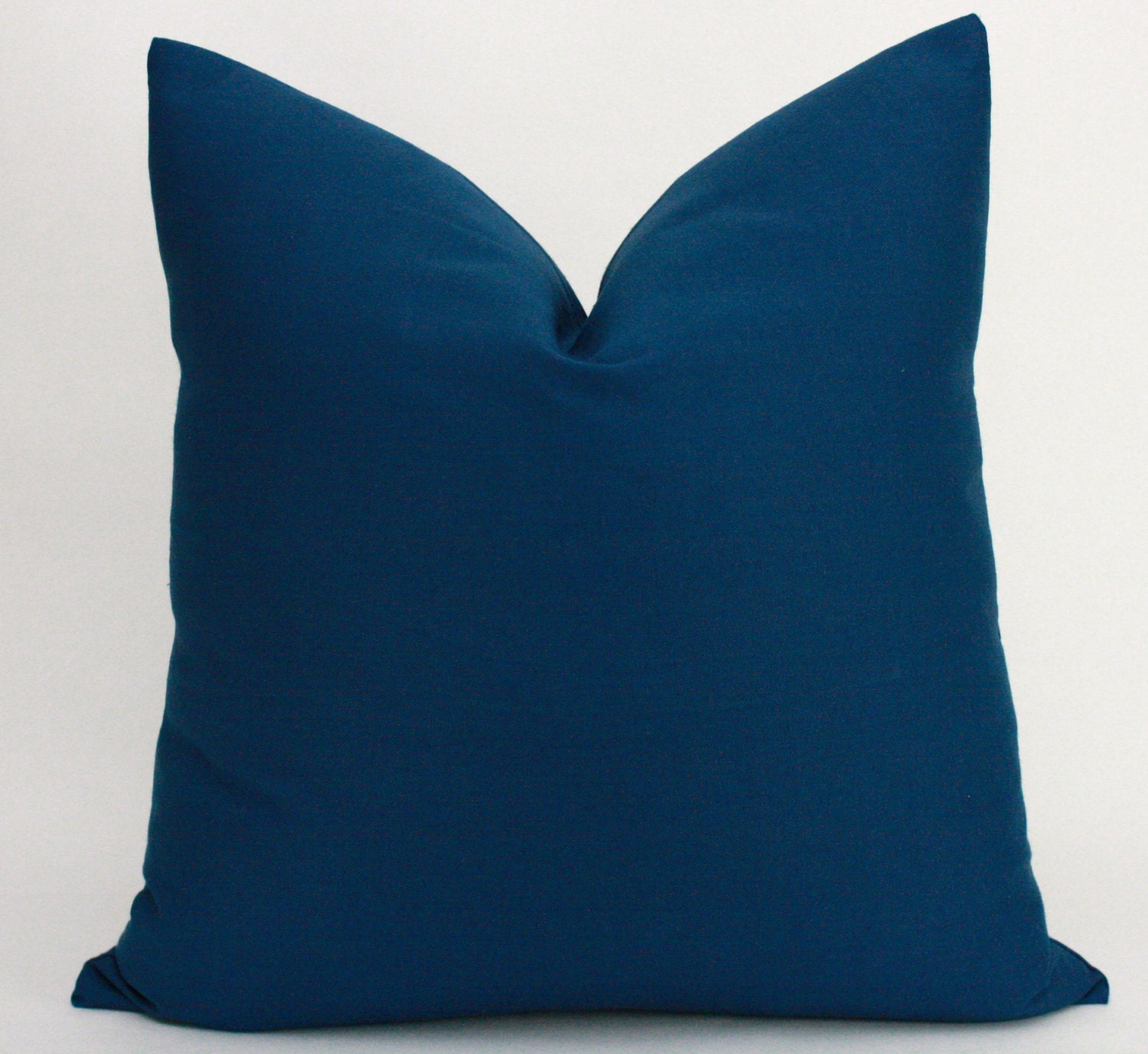 Indigo Blue Pillow Cover 20 x 20 inches Decorative by StyleItUp