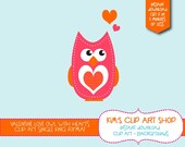 Valentine Love Owl Clip Art Single Il_170x135
