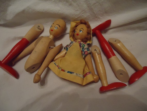 wooden doll joints