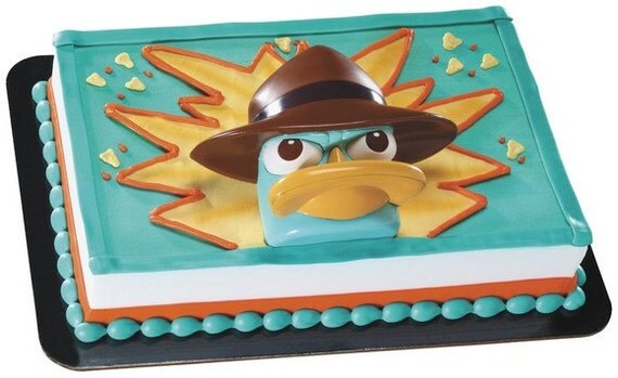 Phineas and Ferb Agent P Spy Tool Cake Kit Il_570xn