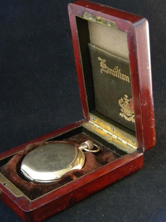 Waltham Pocket Watch Dennison watch case by BelmontandBellamy