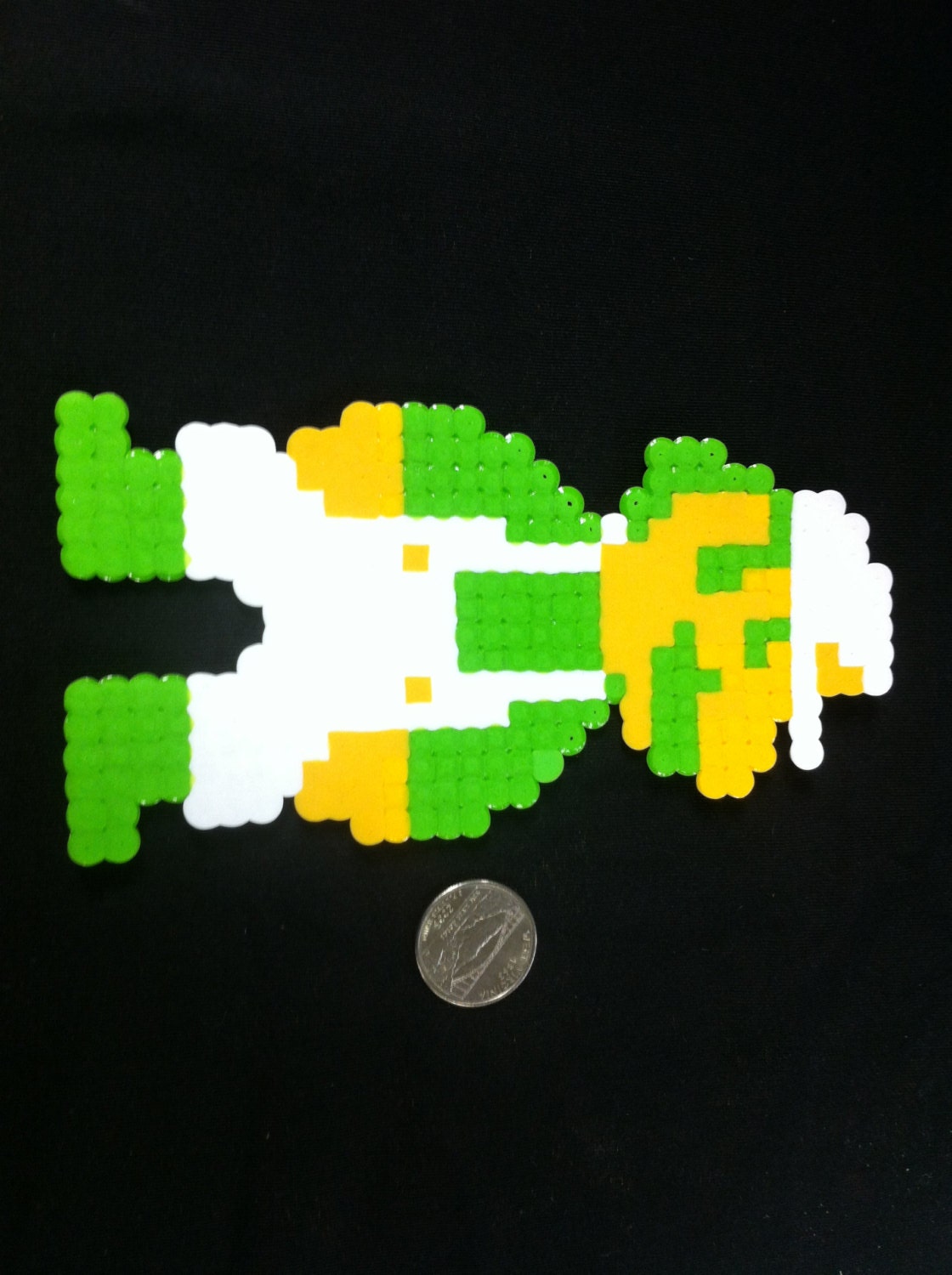 Items Similar To Super Mario Bros Nes Super Luigi Pixel