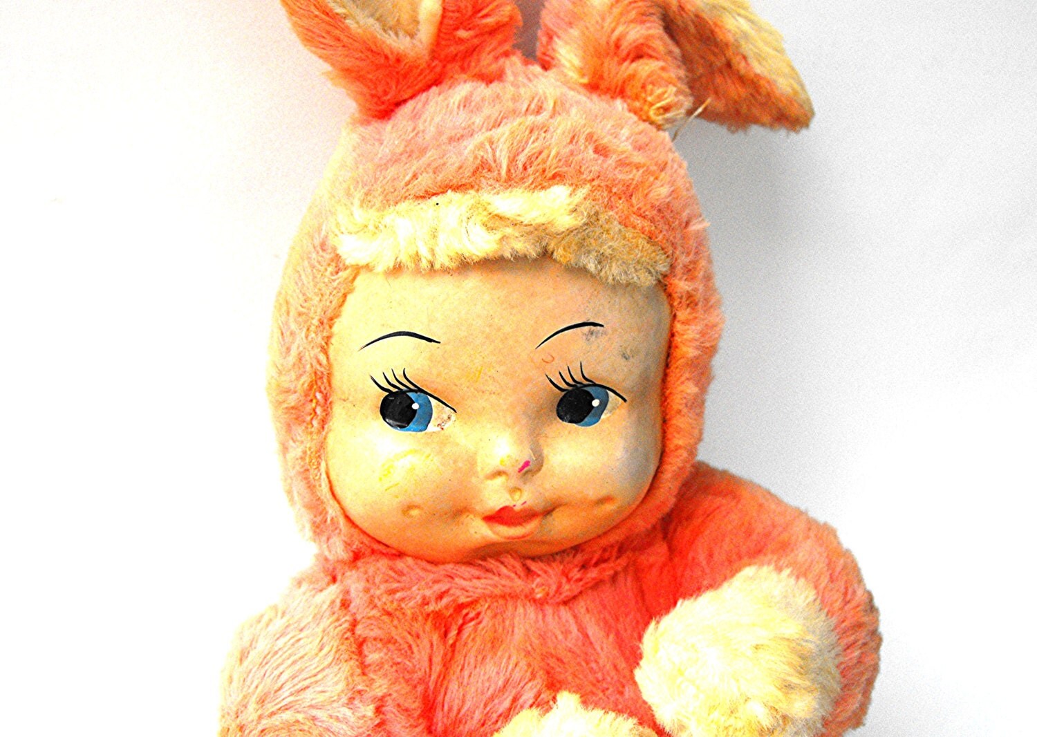 antique bunny doll