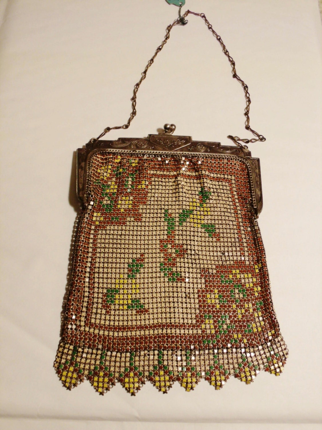 1920's whiting and davis mesh bags