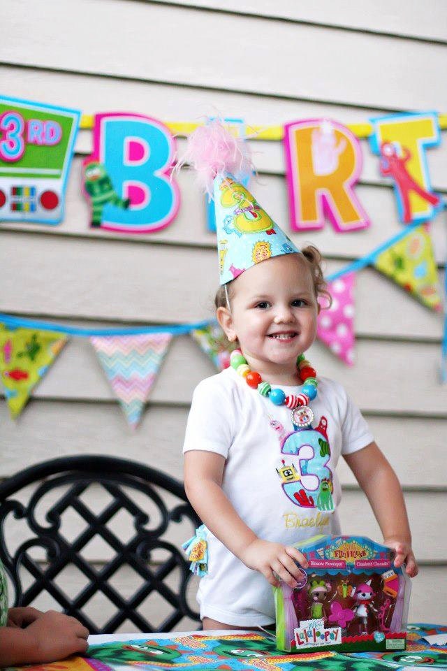 Yo Gabba Gabba Birthday Party Embroidered Boutique Onesie or Tee - Newborn Girl -  Baby Girl - Toddler Girl