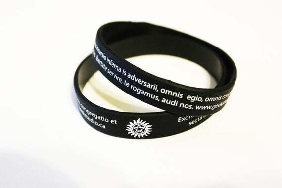 Portable Exorcism jelly bracelet