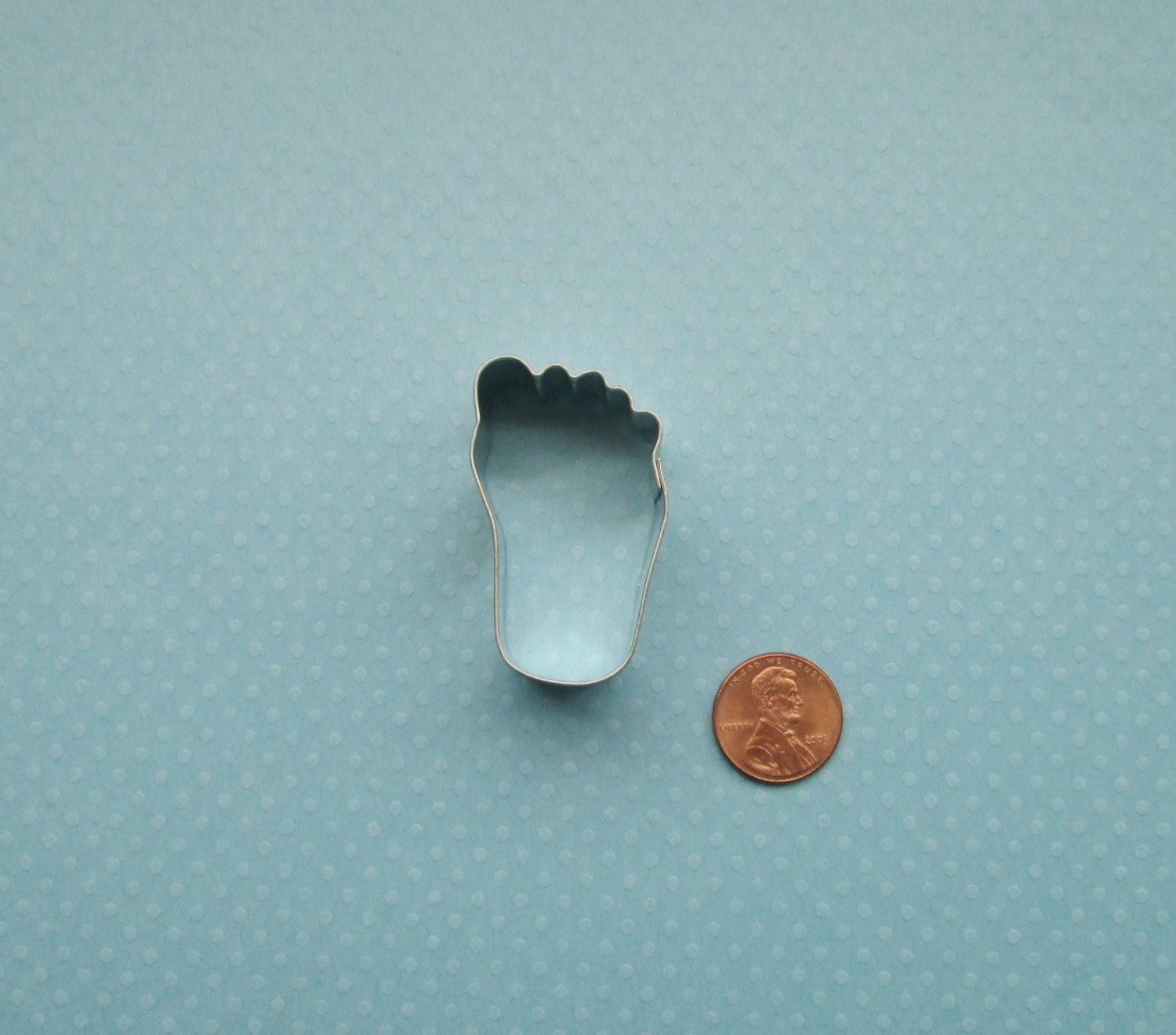Mini Foot Cookie Cutter Mini Baby Foot by DIYSweetSupplyCo