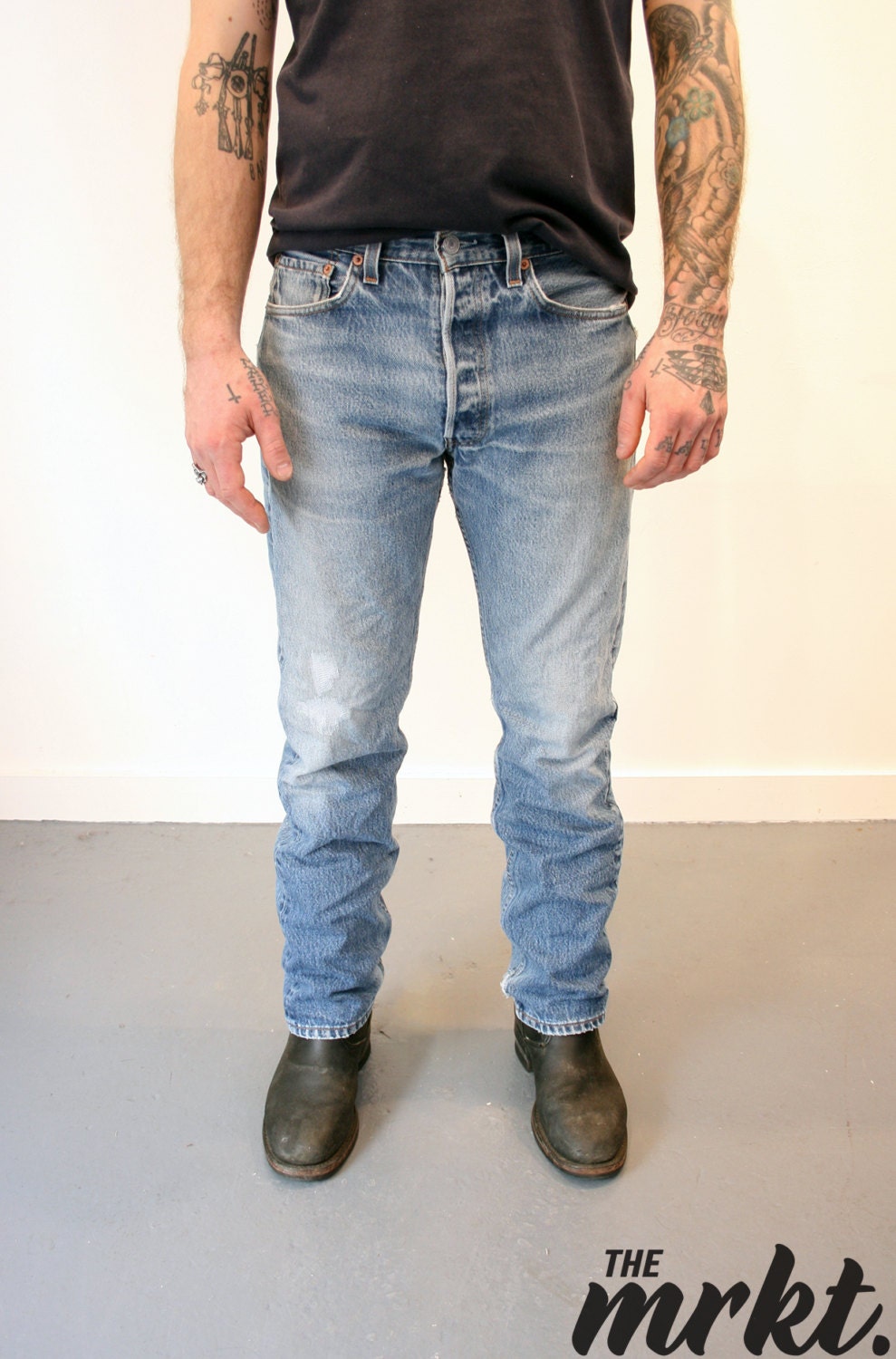 Vintage 1970's Levi's 501 Jeans Sz 32x34 - TheMrkt Vintage 1970's Levi's 501 Jeans Sz 32x34 - TheMrkt