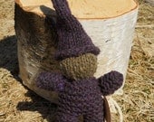 Gnome Baby Hand Knit of Wool