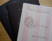 Kerbloom letterpress zine three-pack III