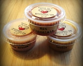DELICIOUS Soy Blend Candle Tart Melts 3 PACK Cinnamon Creme Brulee, Hot Chocolate, Almond Coconut Cookie