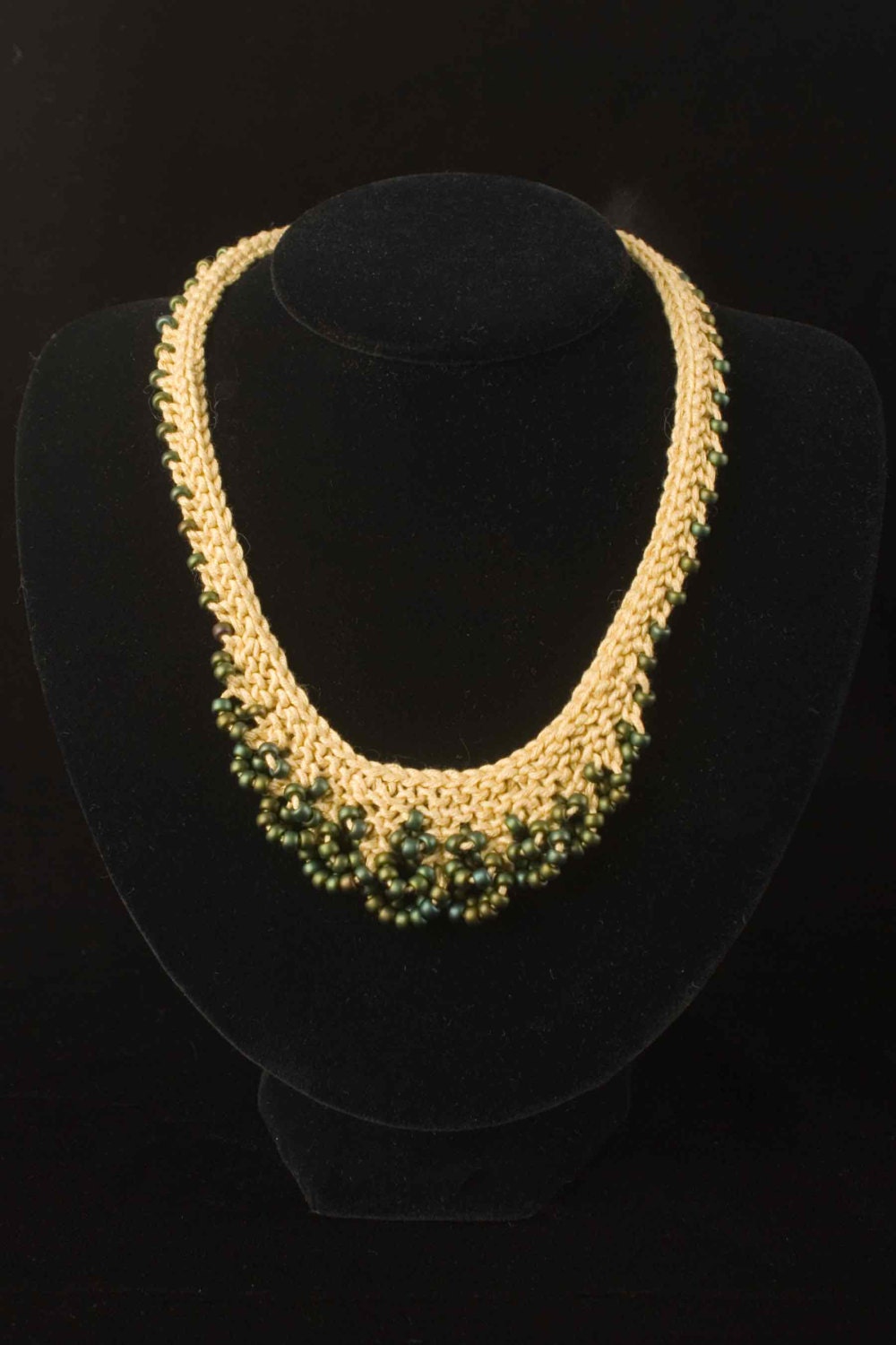 Scallop Edge Beaded Necklace Pattern