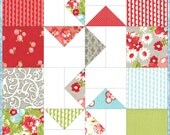 Windmills - Table Runner Pattern using Charm Squares