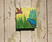 Original Painting - "Blue's Home"