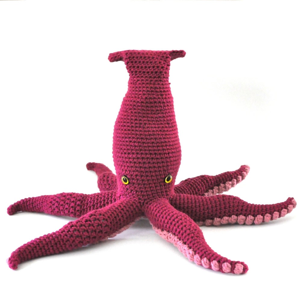 Crocheted Sea Monster Pattern PDF
