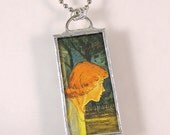 Nancy Drew Soldered Pendant Necklace - Dancing Puppet