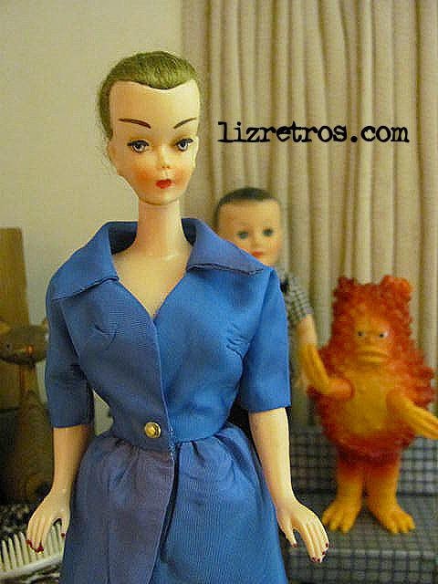 Repro Home Suit for Bild Lilli, Barbie and other  10 and 11-in. Fashion Dolls By RETROS