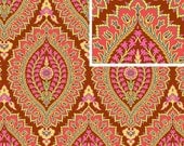 Amy Butler Fabric /  Alchemy Collection /  Emperial Paisley in Zinnia - 1 Yd Quilt Apparel Fabric