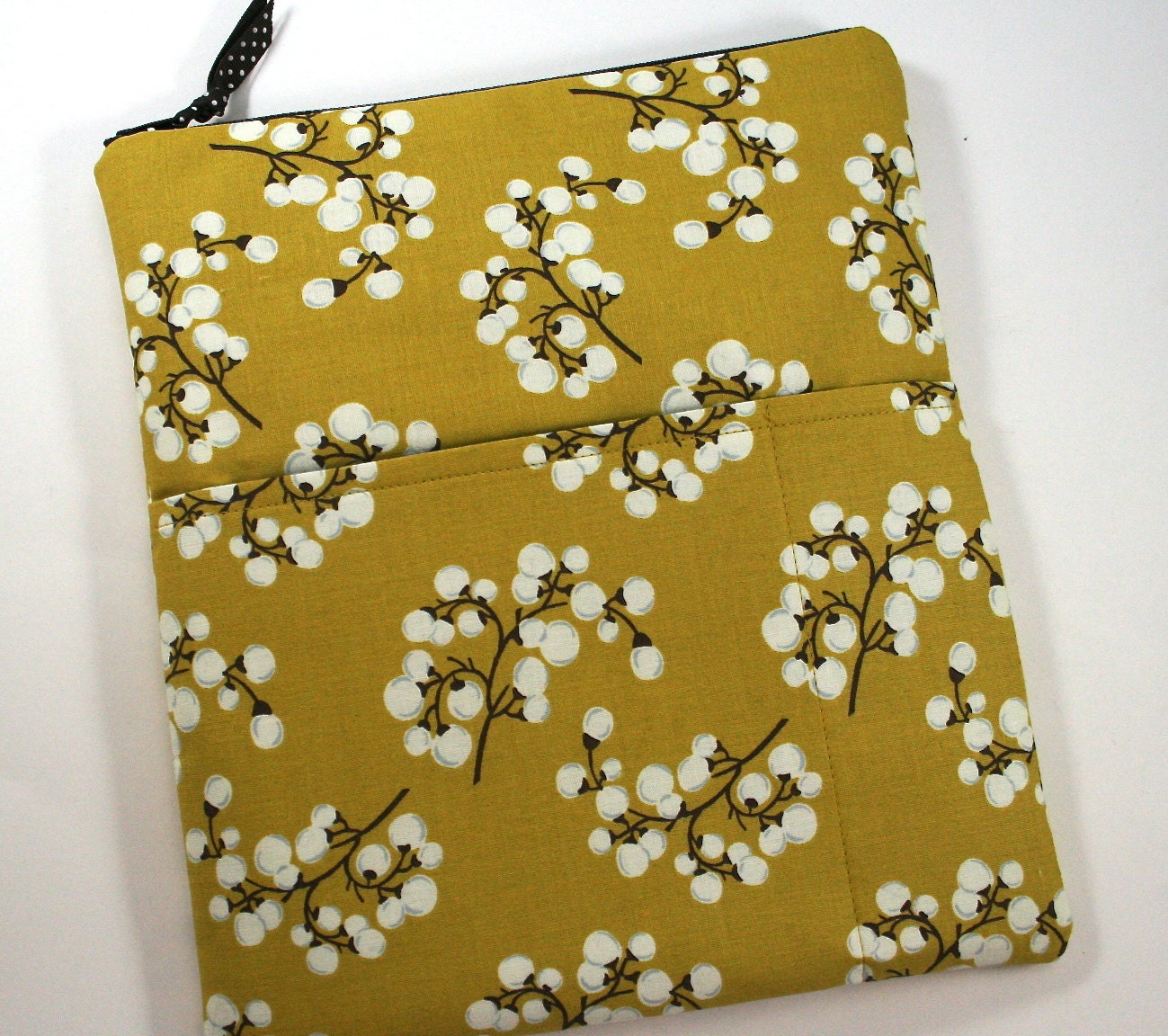 iPad Case, Padded iPad Sleeve iPad Cover with Pocket and Zipper in Willow