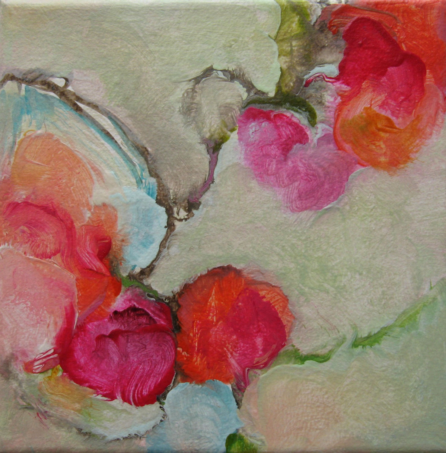 Bloom 110 Reproduction Print from Original Painting.