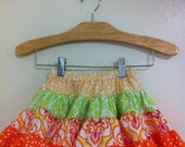 Fruit Punch Twirl Skirt custom sizes 12 months to 7 years