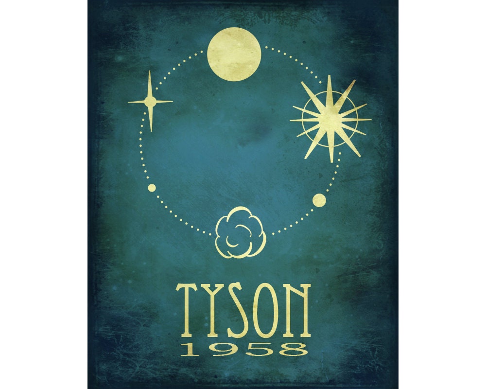 Astrophysics 11x14 Art Print, Neil deGrasse Tyson Astronomy Poster, Stellar Formation, Life Cycle of Stars, Megan Lee Studio